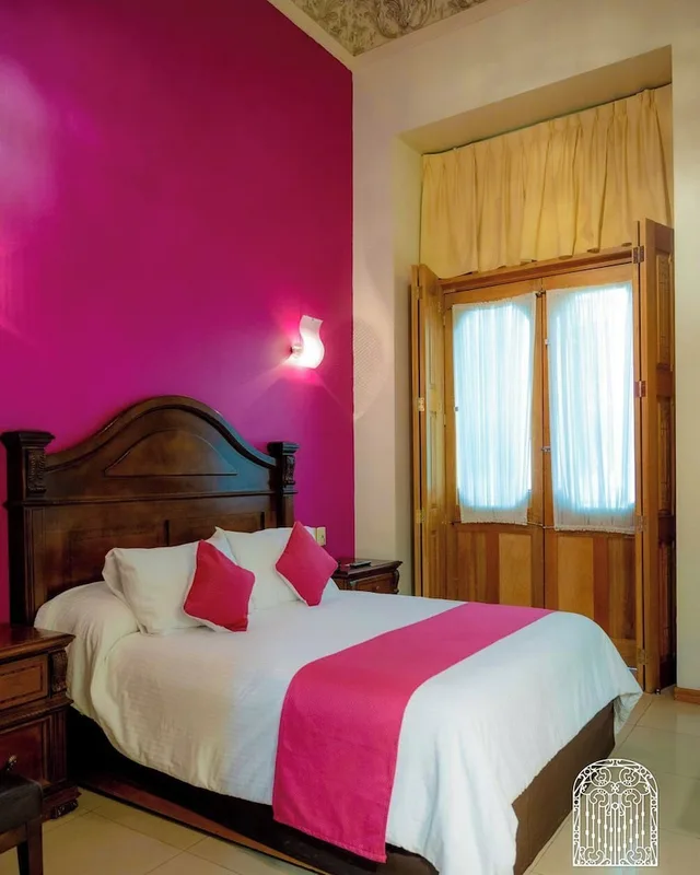 غرفة جونيور بسرير كوين، Puebla De Antano Hotel 2/10