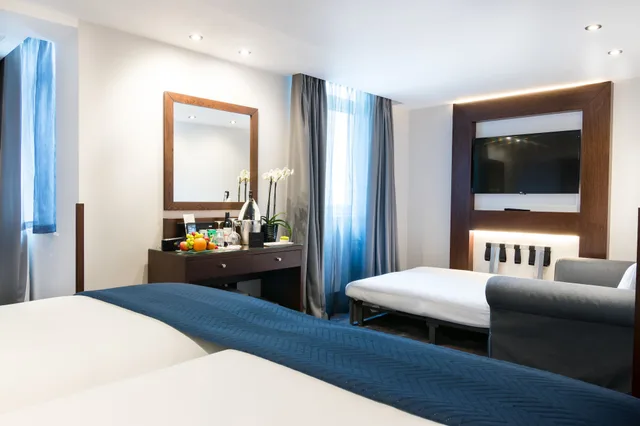 غرفة ديلوكس ثلاثية بسرير كوين وسرير فردي، Montcalm Chilworth Townhouse, Paddington 7/9