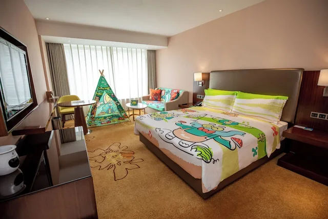 غرفة بريميوم بسرير كينج، Holiday Inn Chengdu West Century City 6/8