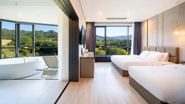 غرفة ديلوكس بسرير كوين، Hotel Ohevday 12/12
