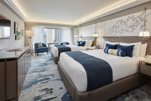 غرفة ديلوكس بسريرين مزدوجين، Hotel Nikko San Francisco 3/9