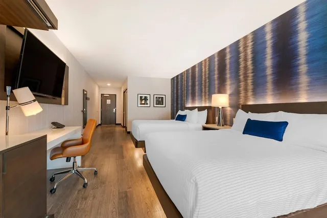 Room, 2 Queen Beds, Accessible, Cambria Hotel Detroit Downtown 3/4