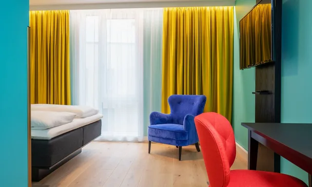 غرفة بسرير مزدوج لذوي الإعاقة، Thon Hotel Storo 2/4