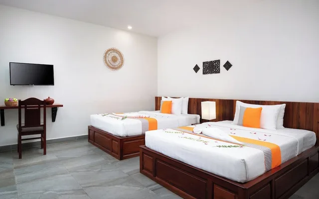 Studio, Twin Beds, Indra Angkor Residence 1/10
