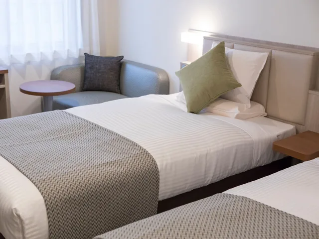 غرفة قياسية بسريرين منفصلين لغير المدخنين، Hotel Mystays Midosuji Honmachi 3/4
