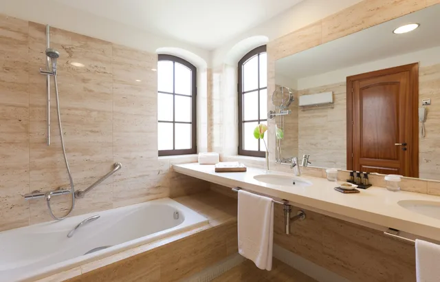فيلا بسرير كوين وسريرين منفصلين بغرفتي نوم، Suite Villa Maria 3/4