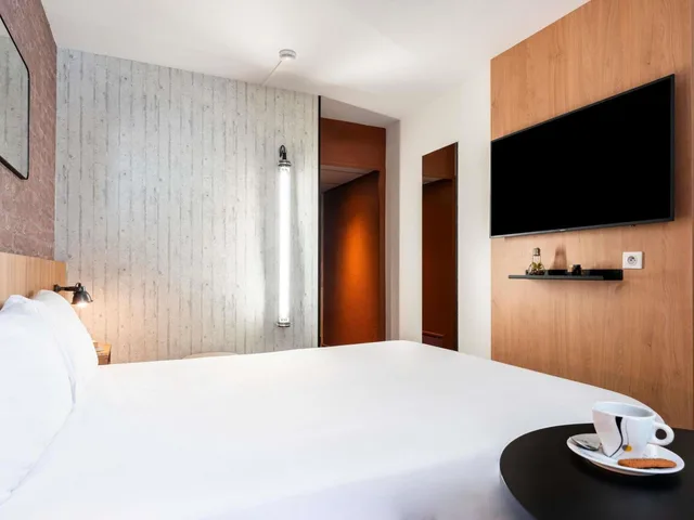 غرفة قياسية بسرير كوين، Ibis Styles Lyon Villeurbanne 5/8