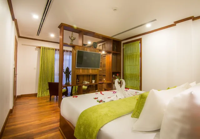 جناح جونيور بسرير كينج بإطلالة على المدينة بشرفة، Maison Saiko Angkor Boutique 5/9