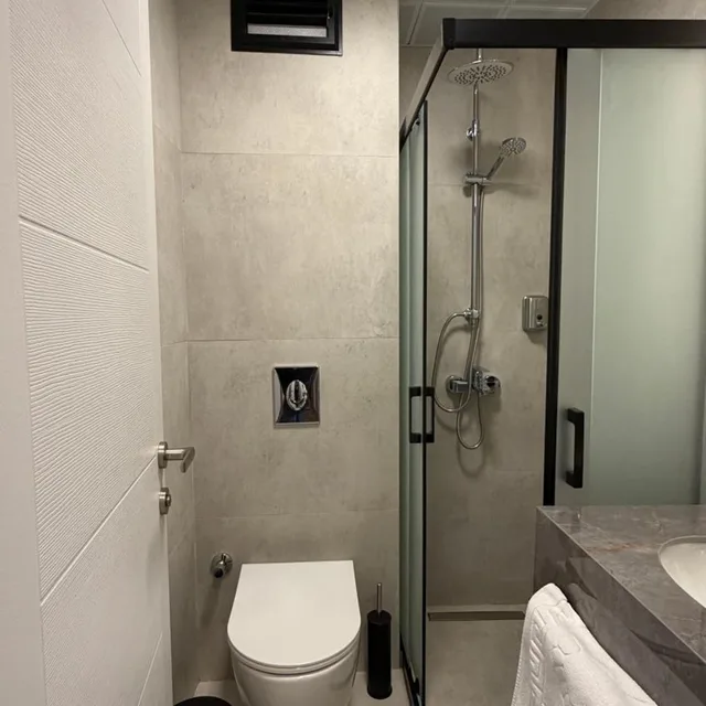 غرفة ديلوكس بسرير مزدوج بإطلالة على البحر، Ridvan Hotel 3/6