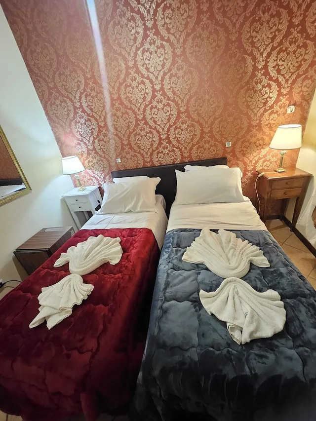 غرفة بسريرين منفصلين، Giubileo Hotel 1/3