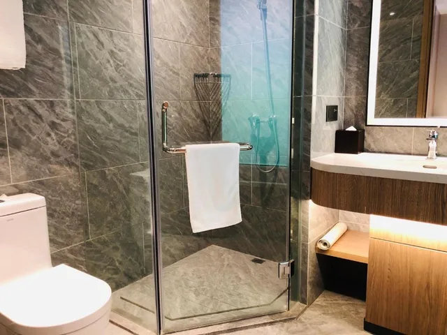 غرفة بسريرين منفصلين للمدخنين، Holiday Inn Nantong Oasis International 5/5