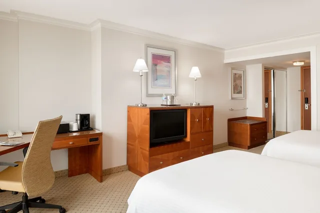 غرفة بسريرين مزدوجين بإطلالة على المدينة، San Diego Marriott Gaslamp Quarter 2/4
