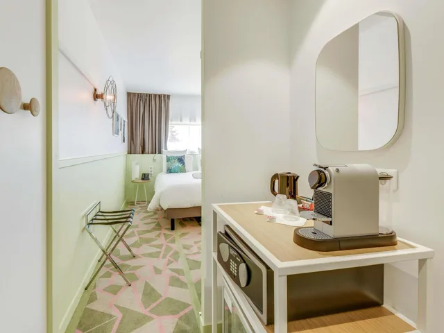 غرفة بريفيليج بسرير كوين، Mercure Paris Orly Tech Airport 9/9