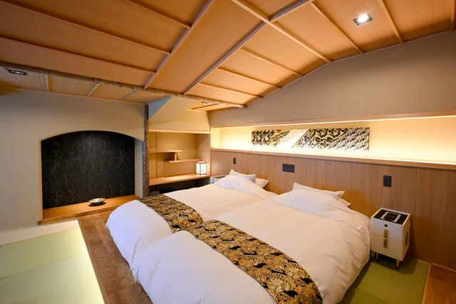 Semi Room, Kinran, Suite, 2 Semi Double Beds، Matsubaya Ryokan 2/2