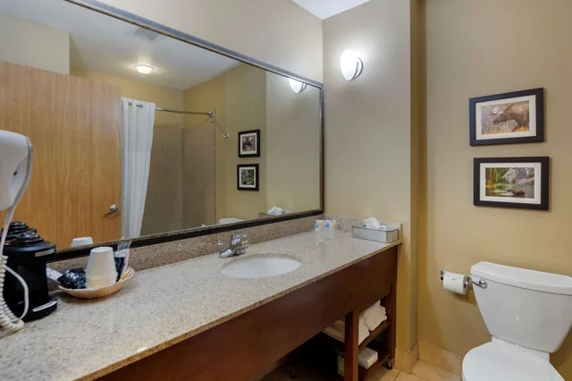 جناح بسريرين كوين مع أريكة، Comfort Suites Anchorage International Airport 6/6