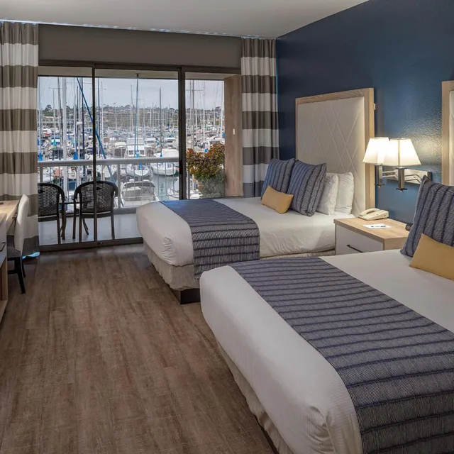 Room, 2 Queen Beds, Marina View, Ground Floor, Bay Club Hotel & Marina 1/3