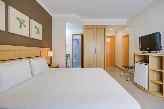 غرفة سوبيريور بسرير كوين، Comfort Hotel Franca 4/7