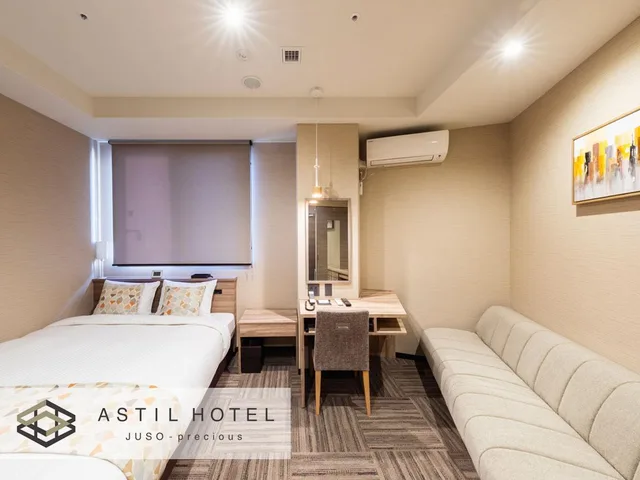 غرفة بسرير كوين بحوض استحمام، Astil Hotel Juso Precious 1/1