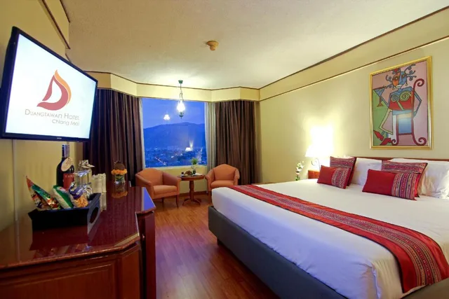 غرفة قياسية بسرير مزدوج أو سريرين منفصلين، Duangtawan Hotel Chiang Mai 1/2