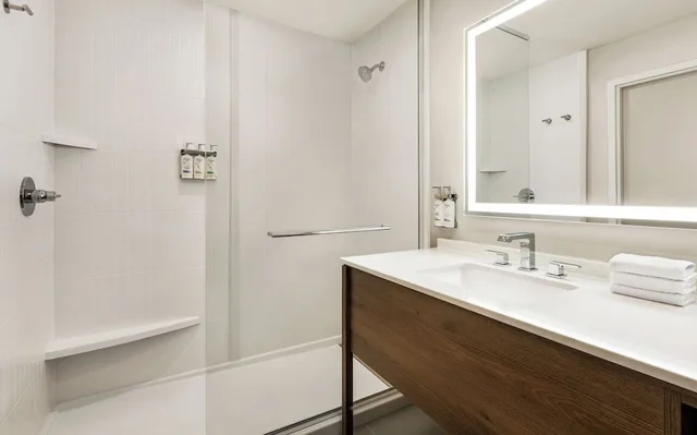 جناح بسرير فردي بغرفة نوم واحدة بمطبخ لذوي الإعاقة، Staybridge Suites Chicago Oakbrook Terrace 4/6