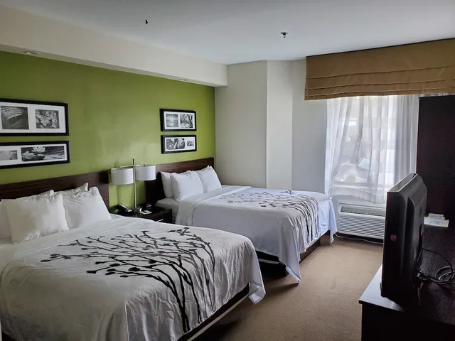 غرفة قياسية بسريرين كوين، Sleep Inn Richmond North 1/3