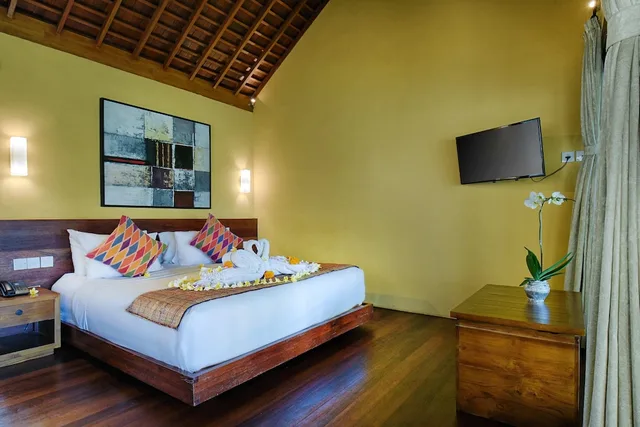فيلا بسرير مزدوج بغرفة نوم واحدة بمنطقة جلوس بمسبح خاص، Samkhya Villas 1/4