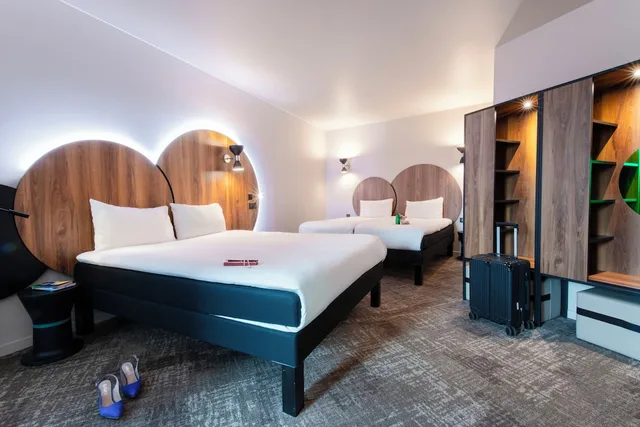 جناح عائلي بسريرين مزدوجين، Ibis Styles Paris Meteor Avenue D'italie 10/10