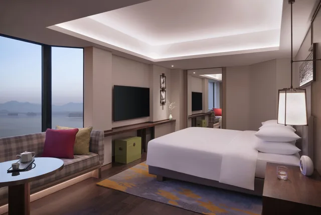 جناح غراند بسرير كينج، Grand Hyatt Hangzhou 3/5