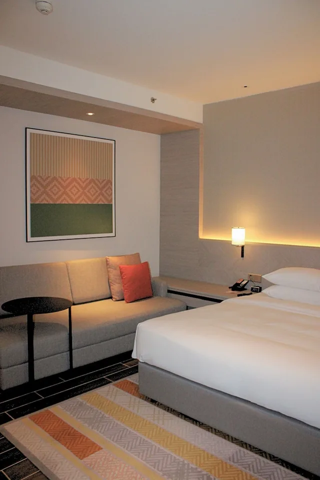 غرفة بسرير كينج بإطلالة على المدينة مع أريكة، Hyatt Place Johor Bahru Paradigm Mall 1/7