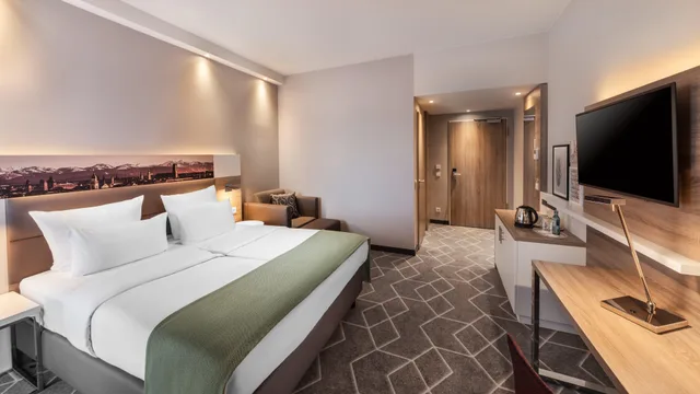 غرفة بسرير كوين لذوي الإعاقة، Holiday Inn Express Munich - City East 1/9
