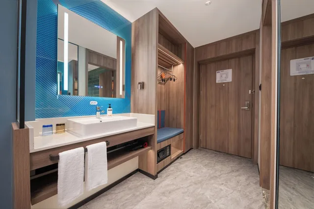 غرفة قياسية بسرير مزدوج، Holiday Inn Express Beijing Zhongguancun Tech Park 1/1