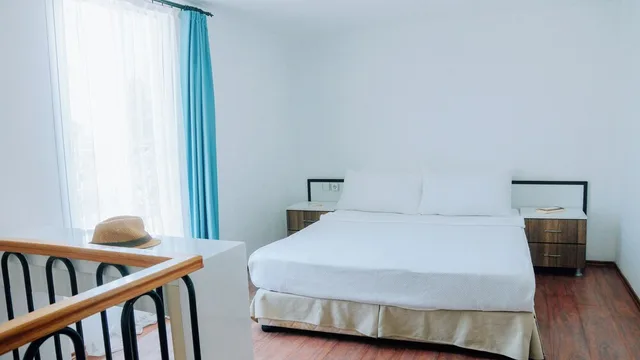 دوبلكس قياسي بسرير مزدوج بإطلالة على الحديقة مع أريكة، Vela Apart Otel 1/2
