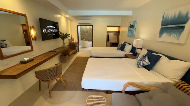 غرفة بريميير ديلوكس، Bluewater Panglao Beach Resort 3/5