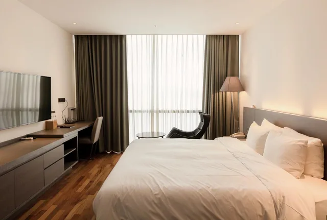غرفة سوبيريور بسرير مزدوج بإطلالة على البحر، Sky View Hotel 3/5