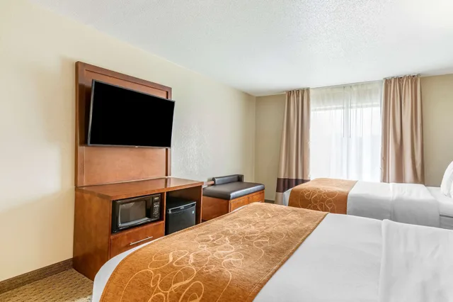 جناح بسريرين كوين مع أريكة لذوي الإعاقة، Comfort Suites Grand Rapids North 3/4
