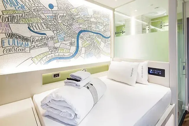 غرفة قياسية بسرير مزدوج، hub by Premier Inn London Westminster Abbey hotel 5/10