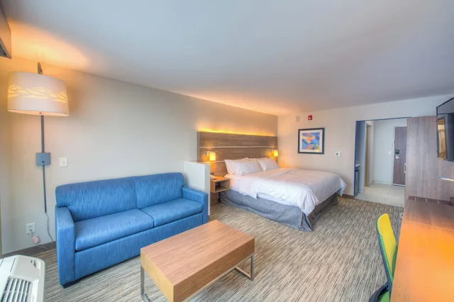 جناح بسرير كينج مع أريكة لذوي الإعاقة، Holiday Inn Express & Suites Remington 2/4