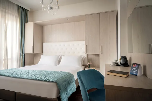 غرفة كلاسيكية مزدوجة بشرفة، Hotel Re Enzo 6/10
