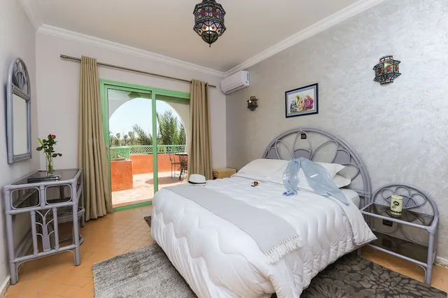 شقة حصرية بسريرين منفصلين وسريرين كينج بـ3 غرف نوم، In Club Palmeraie Resort 2/9