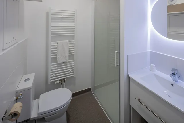 استوديو اقتصادي بسرير مزدوج، All Suites Appart Hotel Le Havre 3/3