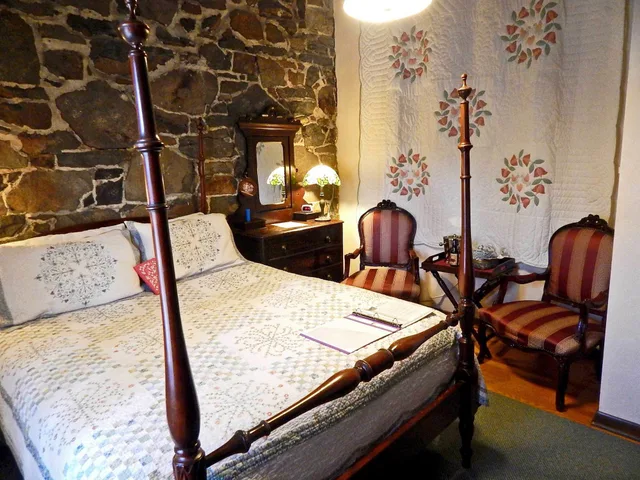 Star, Queen Bed, North Wing، Battlefield Bed &amp; Breakfast Inn 8/10