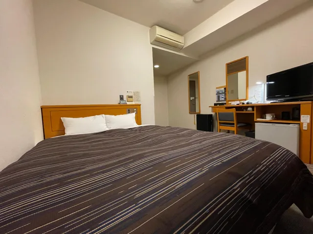 Standard, Double Bed, Shared Bathroom, Smoking, Hotel Route-Inn Niihama 1/2