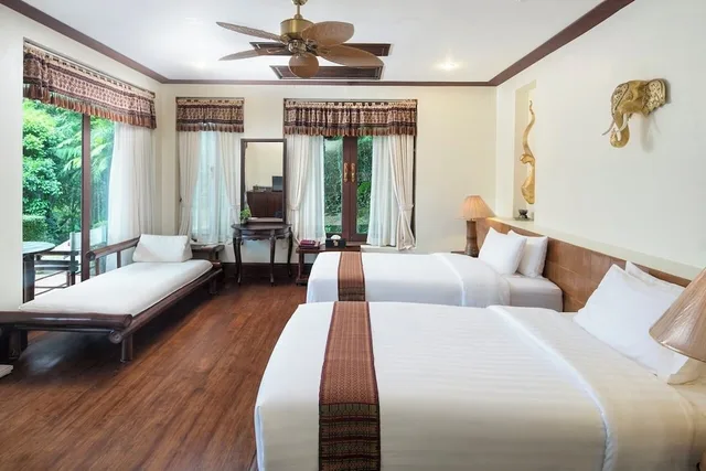 فيلا عائلية بسرير مزدوج وسريرين منفصلين، Panviman Chiang Mai Spa Resort 1/4