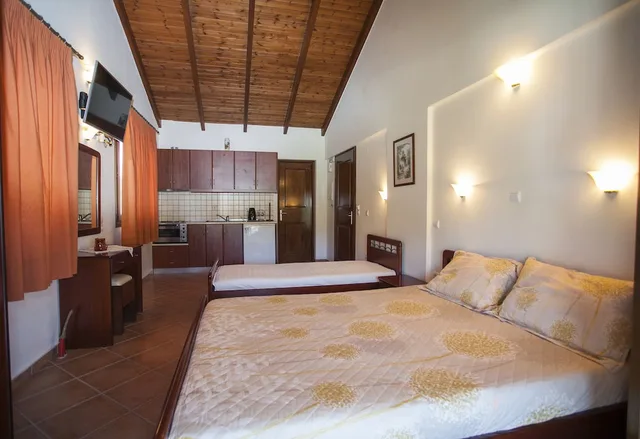 استوديو سوبيريور بسرير مزدوج وسرير فردي، Villa Apollo Parga 5/9