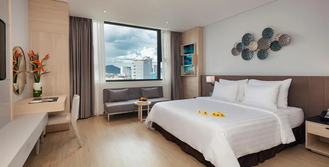 Deluxe, Double Bed, Partial Sea View, City View, DQua Hotel and Apartment 1/1