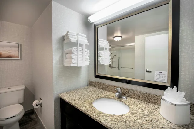 غرفة بسرير كينج مع أريكة، Hampton Inn Newport News-Yorktown 7/10