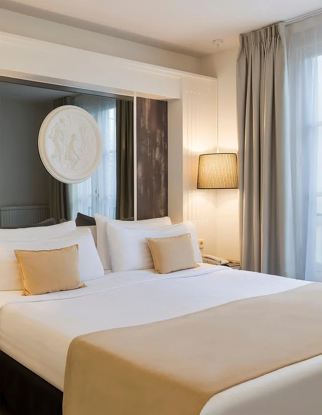 غرفة قياسية بسرير مزدوج، Hotel Paris Opera Managed By Melia 2/6
