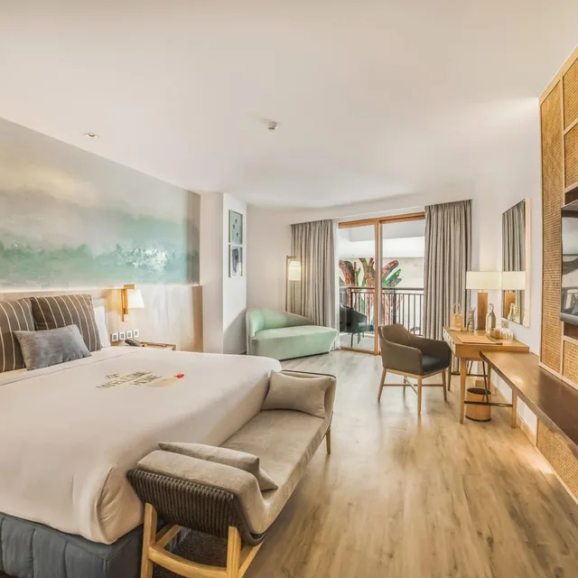 غرفة ديلوكس بسرير مزدوج، Modala Beach Resort 3/3