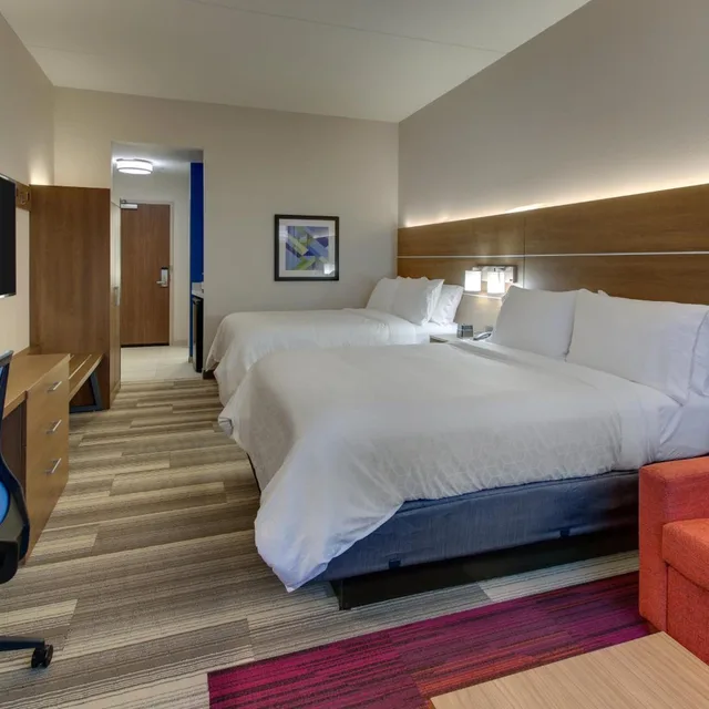 جناح بسرير مزدوج، Holiday Inn Express & Suites Nashville Metrocenter Downtown 3/10