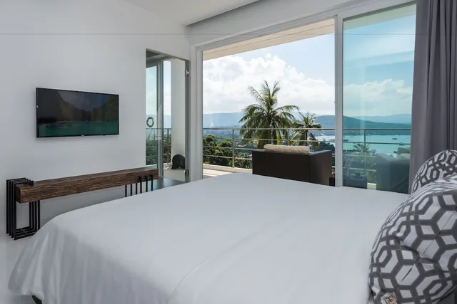 شقة بسريرين مزدوجين بإطلالة على البحر بـ3 غرف نوم، The Beach House Apartment 5/10